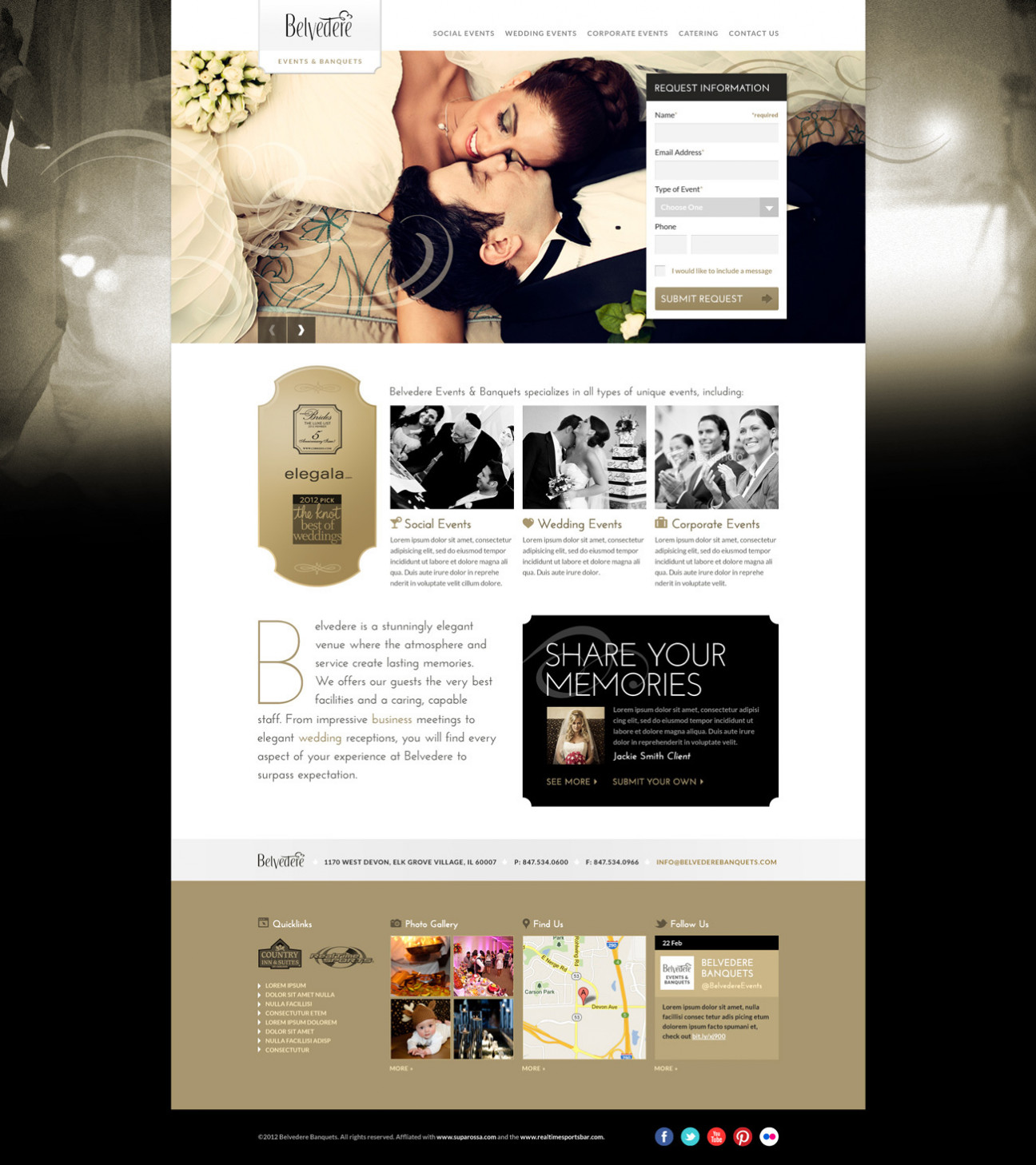 Bb home page design